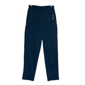 Champion navy blue pull on sweat pants size Large